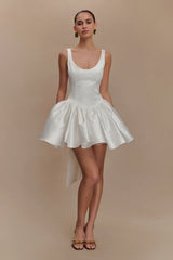 Felicia Bow Mini Dress
