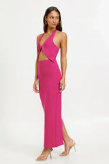 Pirro Dress - Magenta