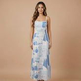 Isadora Printed Maxi Dress