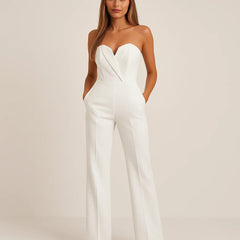 Presley Sweetheart Wide Leg Jumpsuit