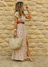 Rosalie Wrap Maxi Dress