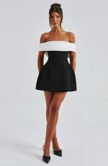 Serena Bow Mini Dress