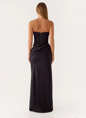 Emory Corset Maxi Dress Black