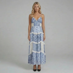 Thalia Tiered Maxi Dress