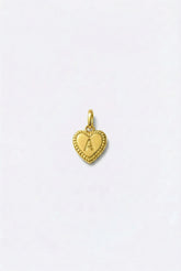 Initial Heart Charm
