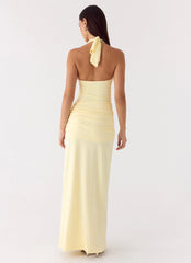 Maribelle Maxi Dress Lemon