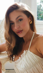 Noelle | Women'S Gold Shell Earrings
