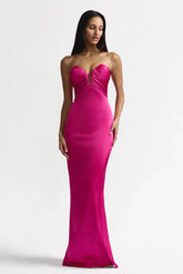 Magnolia Dress - Magenta