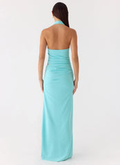 Almost Love Maxi Dress Aqua