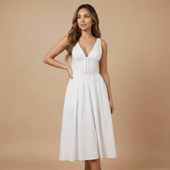 Rosalie Corset Midi Dress