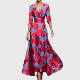 Rosemary Wrap Maxi Dress