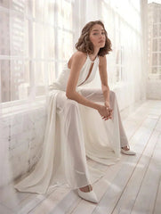 Alessandra Backless Formal Jumpsuit