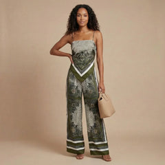 Sage Bandana Pants Set