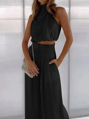 Sienna Draped Pants Set