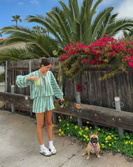 Riley Striped Shorts Set