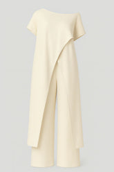 Chic Women'S Clothing Set: Elegant Blouse & Tailored Trousers
