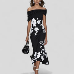 Sienna Draped Midi Dress
