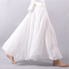 Bianca Pleated Maxi Skirt