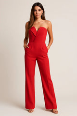 Presley Sweetheart Wide Leg Jumpsuit