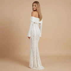 Celeste Lace Maxi Dress