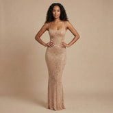 Emilia Sequin Maxi Dress