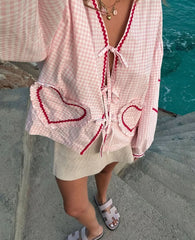Rosie Heart Ruffle Top