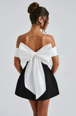 Serena Bow Mini Dress