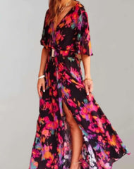 Catalina Wrap Maxi Dress
