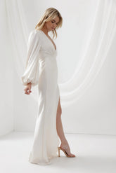 India Dress - Oyster