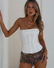 Jolie | Women'S Strapless Corset Summer Top