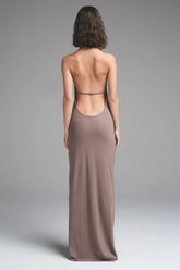 Skims Halter Long Dress