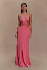 Dinah Lace And Satin Dress