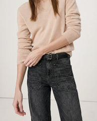 Duttini | Structured Barrel Jeans For Women In Denim