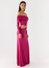 Kerli Maxi Dress Fuchsia