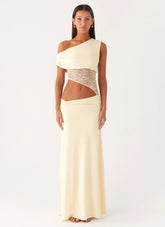 Love Motion Maxi Dress Lemon