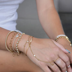 Elysia Hart Armband | 18K Goud