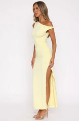 Lemon Halo Maxi Dress