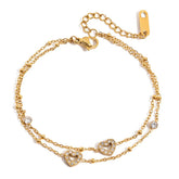 Elysia Hart Armband | 18K Goud