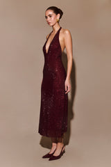 Monroe Backless Midi Dress