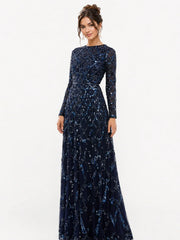 Long Mother Of The Bride Dress