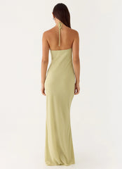 Anouk Halter Maxi Dress Sage