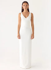 Nerine Maxi Dress White