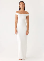 New Intentions Maxi Dress White
