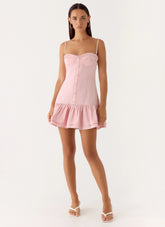 Loulette Mini Dress Pink