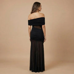 Sienna Ruched Maxi Dress