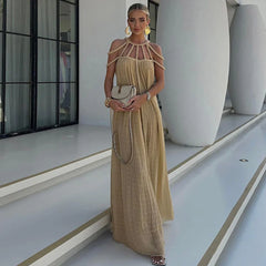 Artemis Braided Maxi Dress
