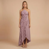 Isabella Ruffle Midi Dress
