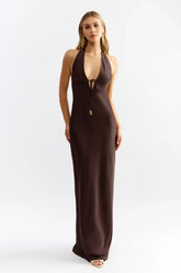 Diaz Dress - Chocolate