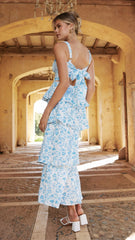 Juliet Ruffle Maxi Dress