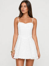 New Chapters Broderie Mini Dress In White
